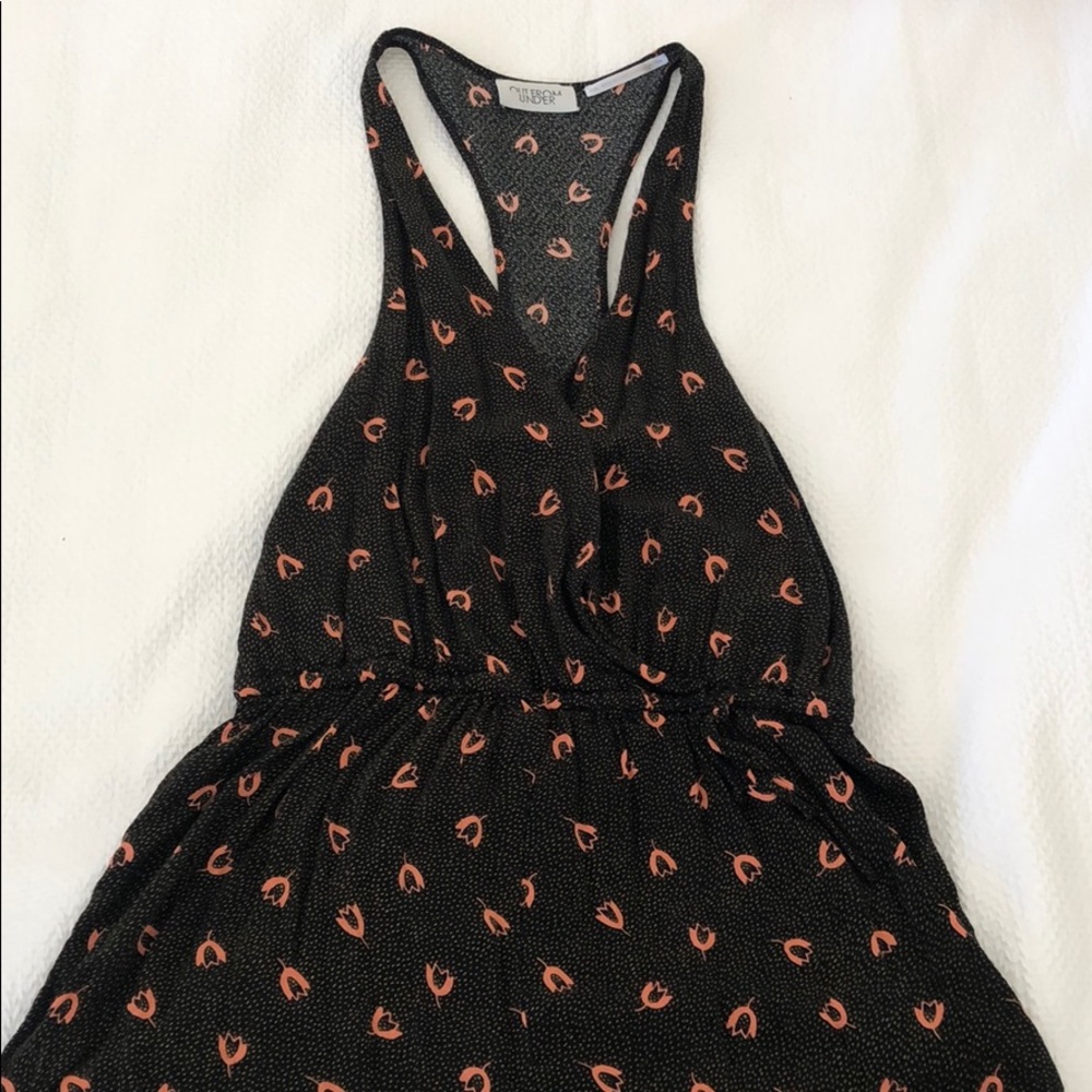 Out from under printed romper